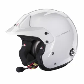 Stilo Trophy Plus Venti - Composite open face Helmet White