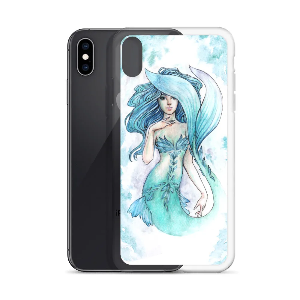 Teal Mermaid iPhone Case