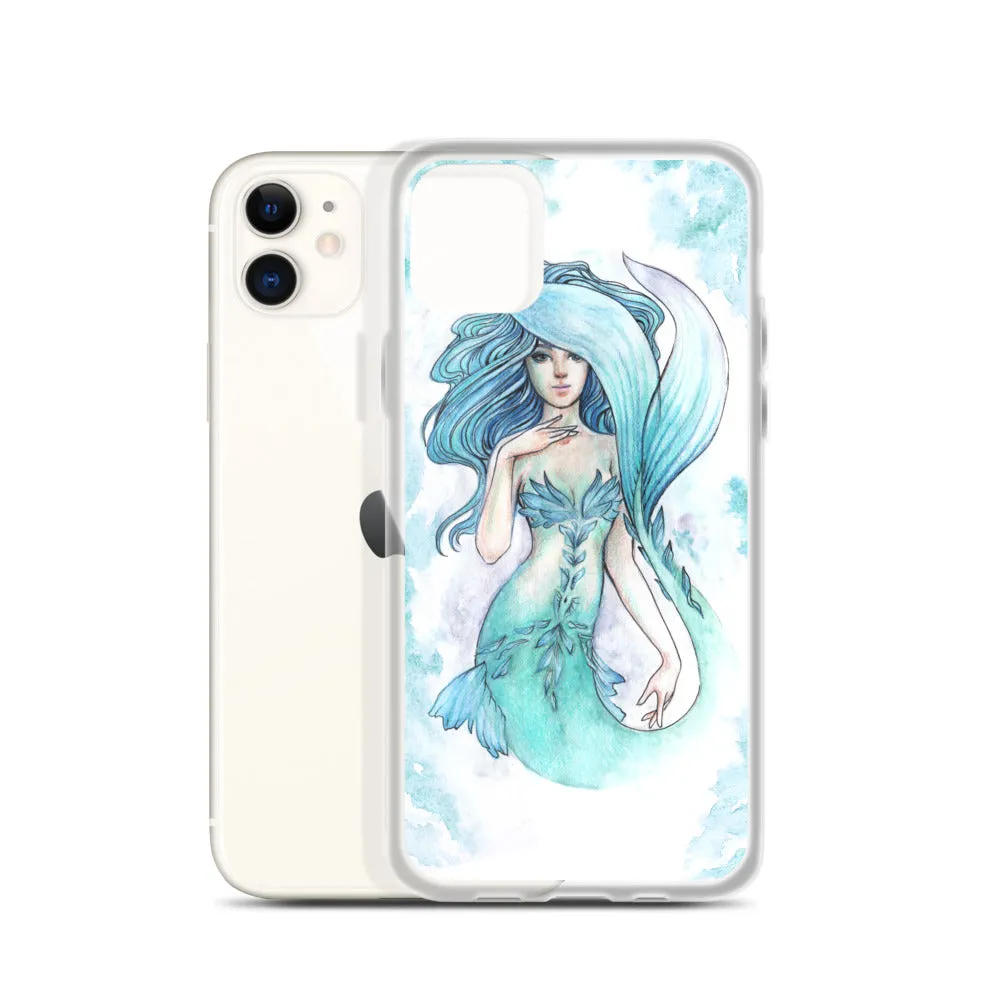 Teal Mermaid iPhone Case