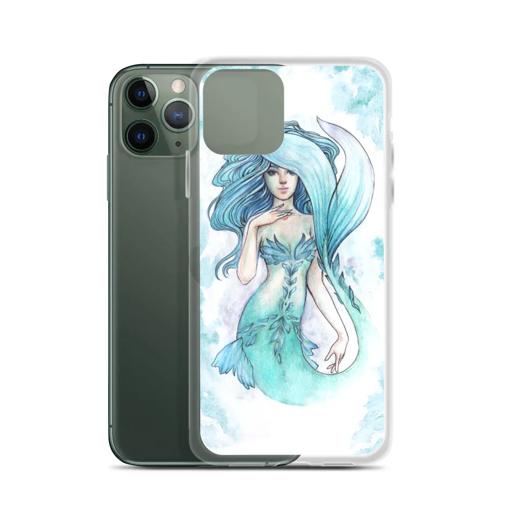 Teal Mermaid iPhone Case