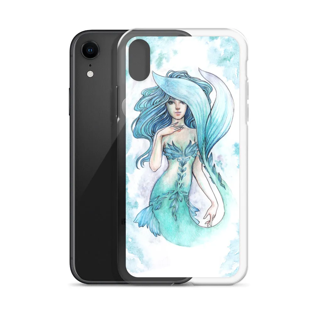 Teal Mermaid iPhone Case