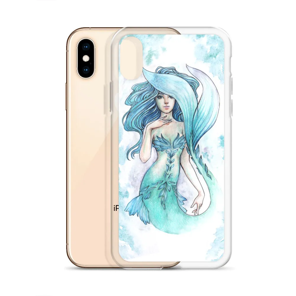 Teal Mermaid iPhone Case