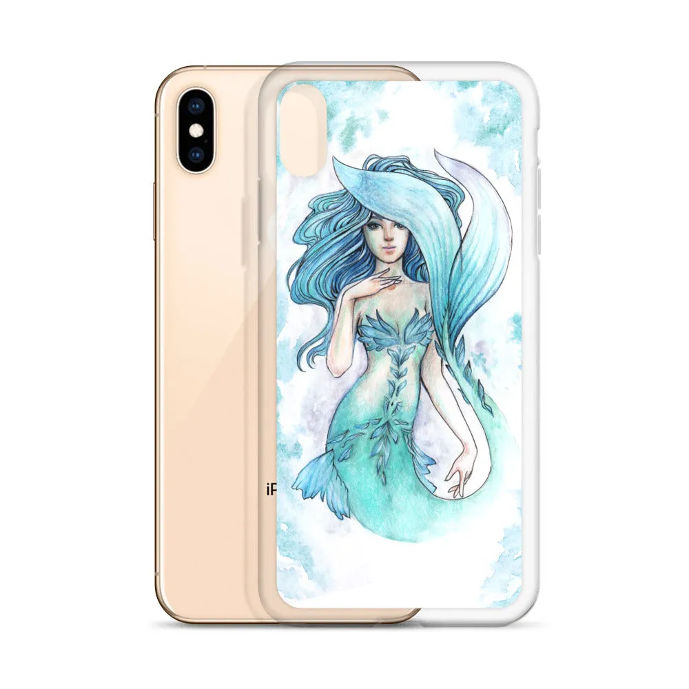 Teal Mermaid iPhone Case
