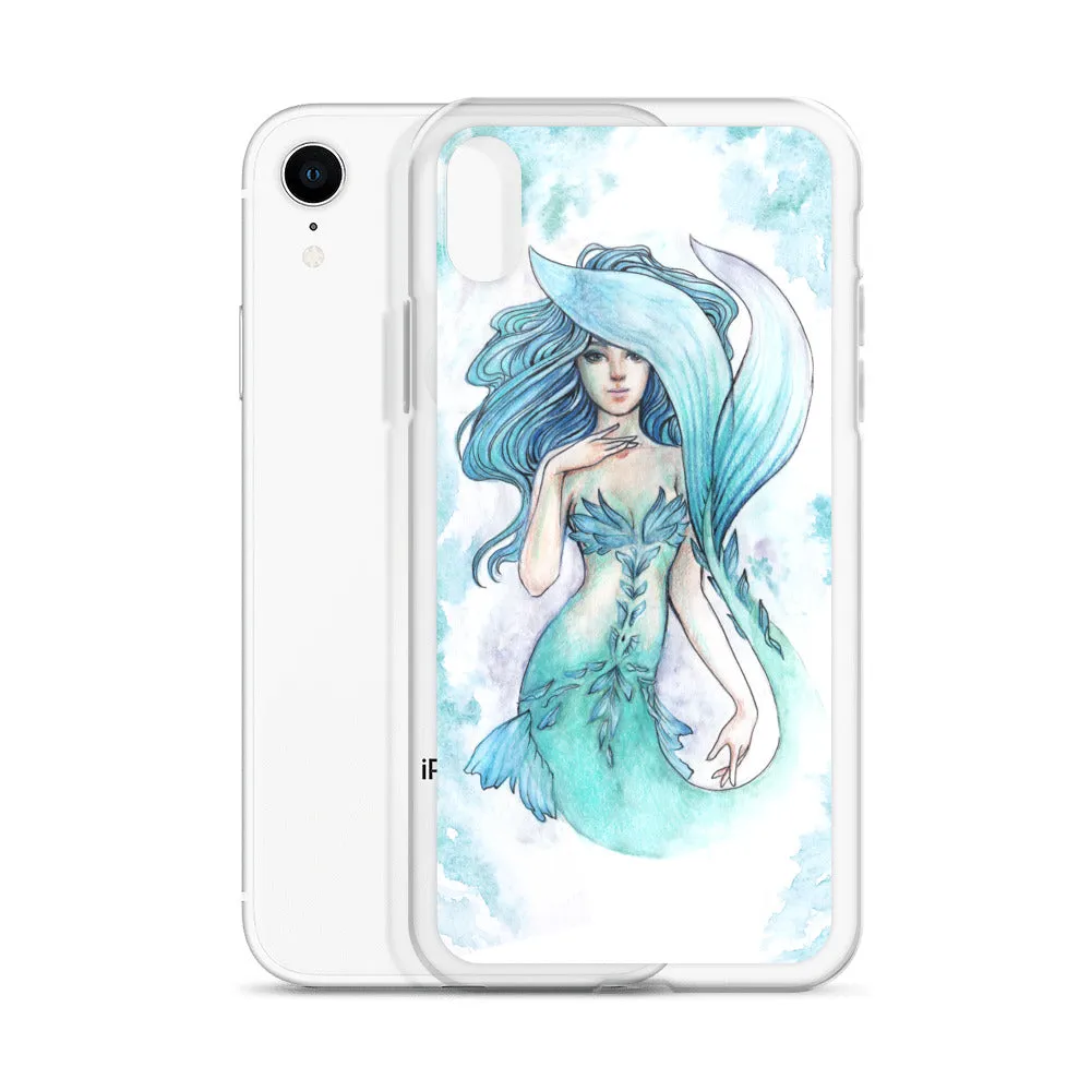 Teal Mermaid iPhone Case