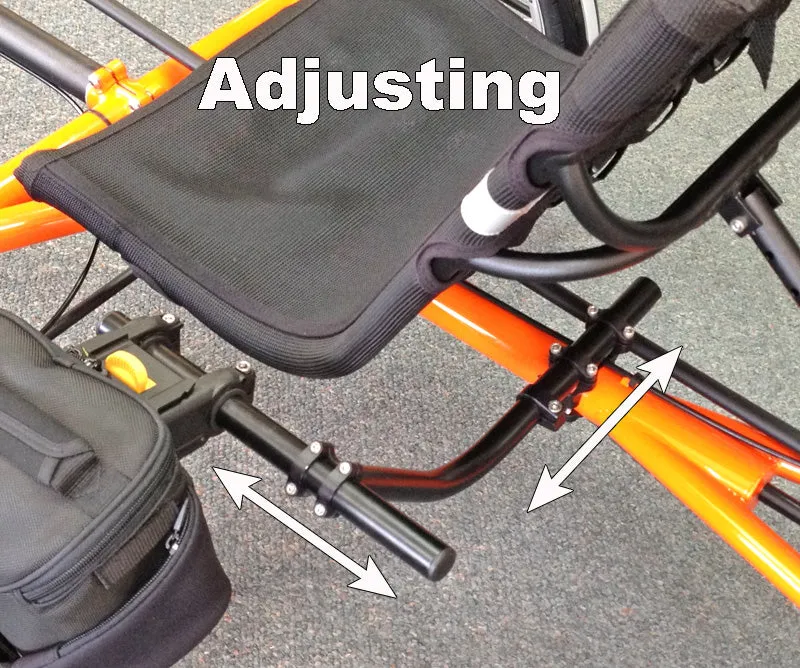 Terratrike SeatSide Mount Kit (Main Frame Tube)
