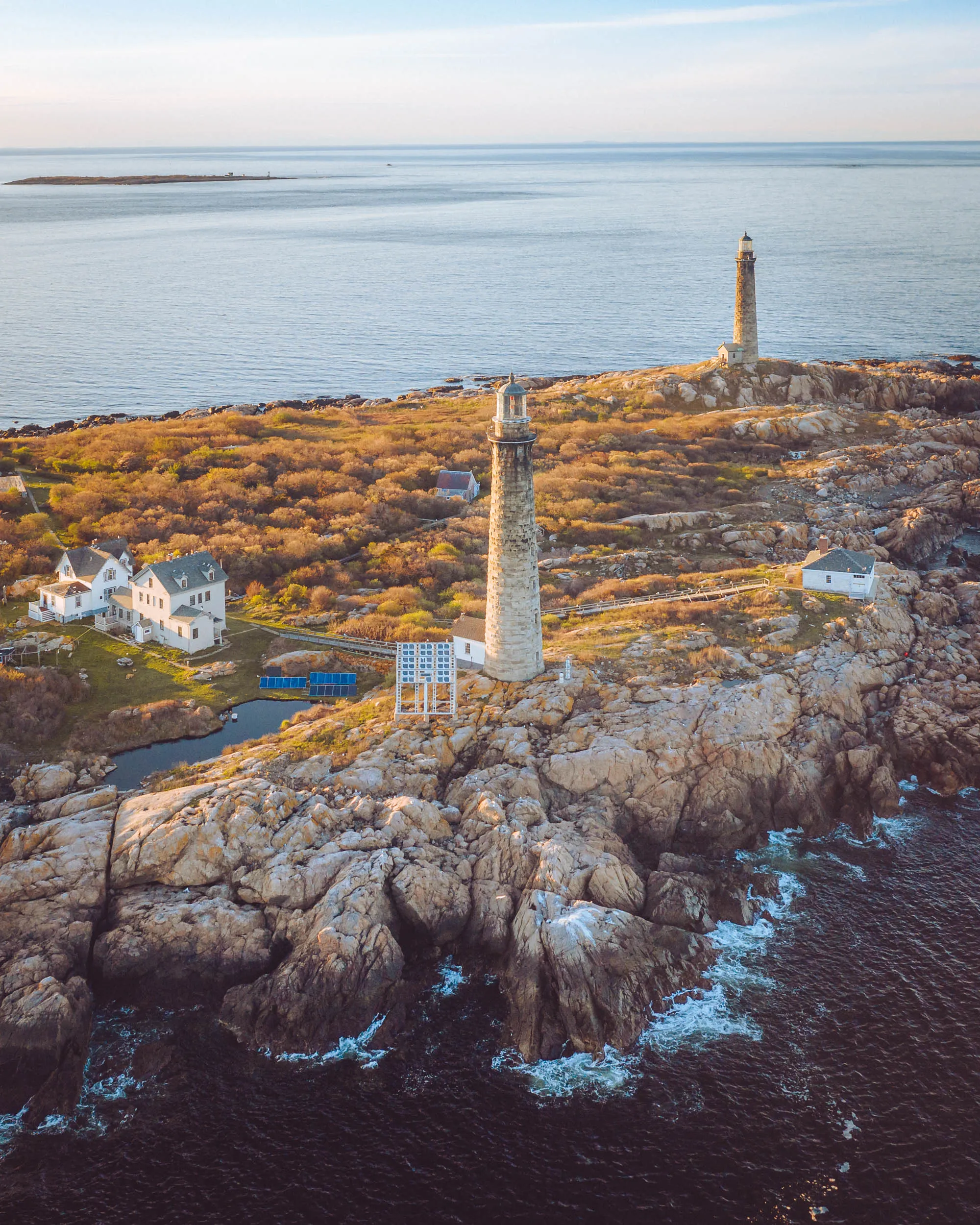 THACHER ISLAND TWIN LIGHTS