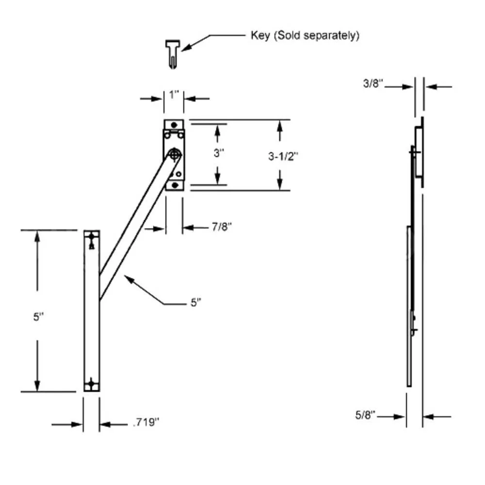 Truth Hardware Limit Device Key