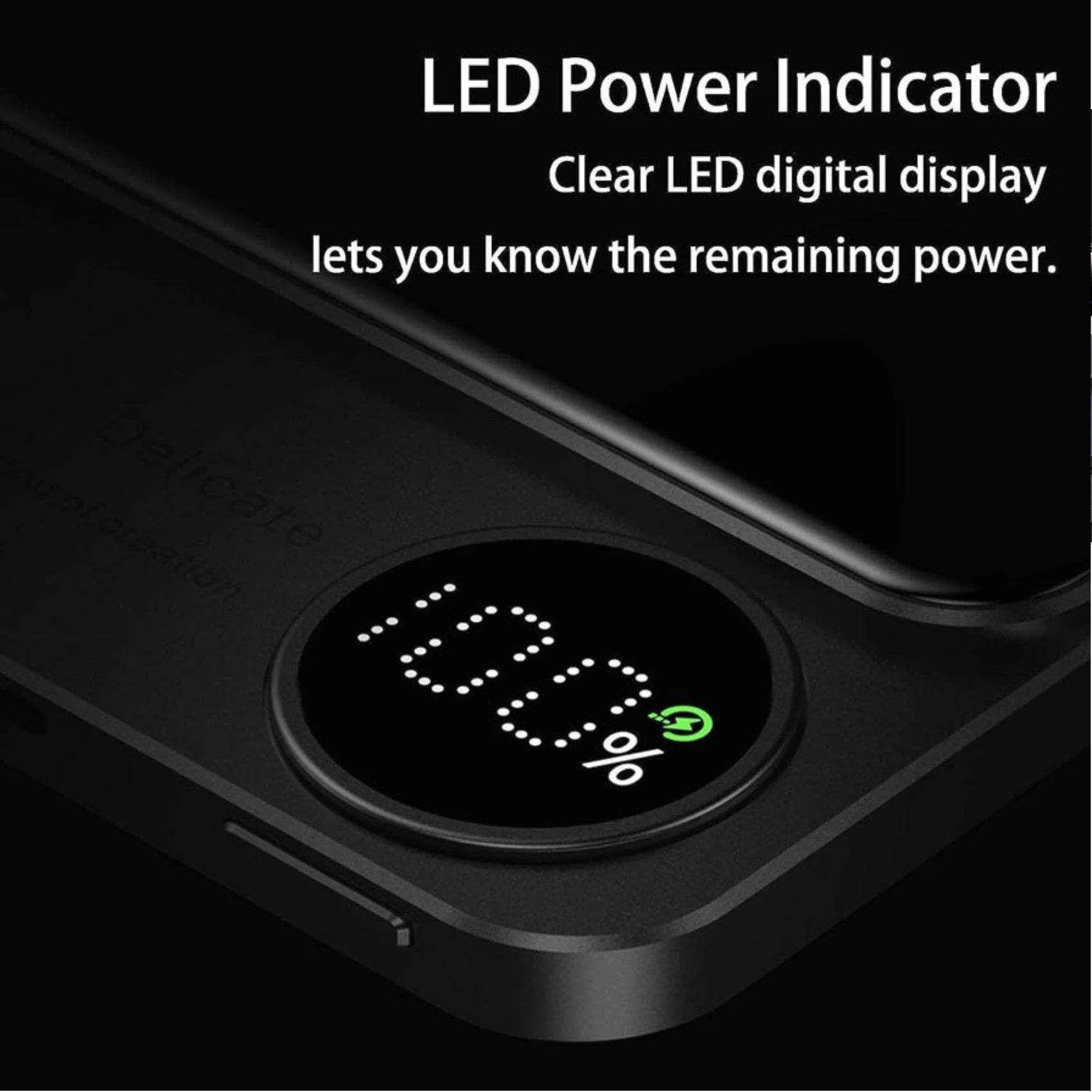 TUTT S11 ALL Metal/Glass  MagSafe Wireless Power Bank Portable Magnetic Charger, 10,000mAh PD 20W Ultra Fast Battery Pack With USB-C LED Display iPhone 16/15/14/13/12/Pro/Pro Max etc.