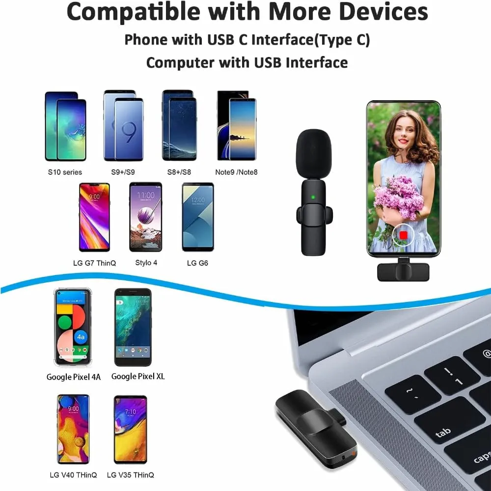 Type C Wireless Microphone V8