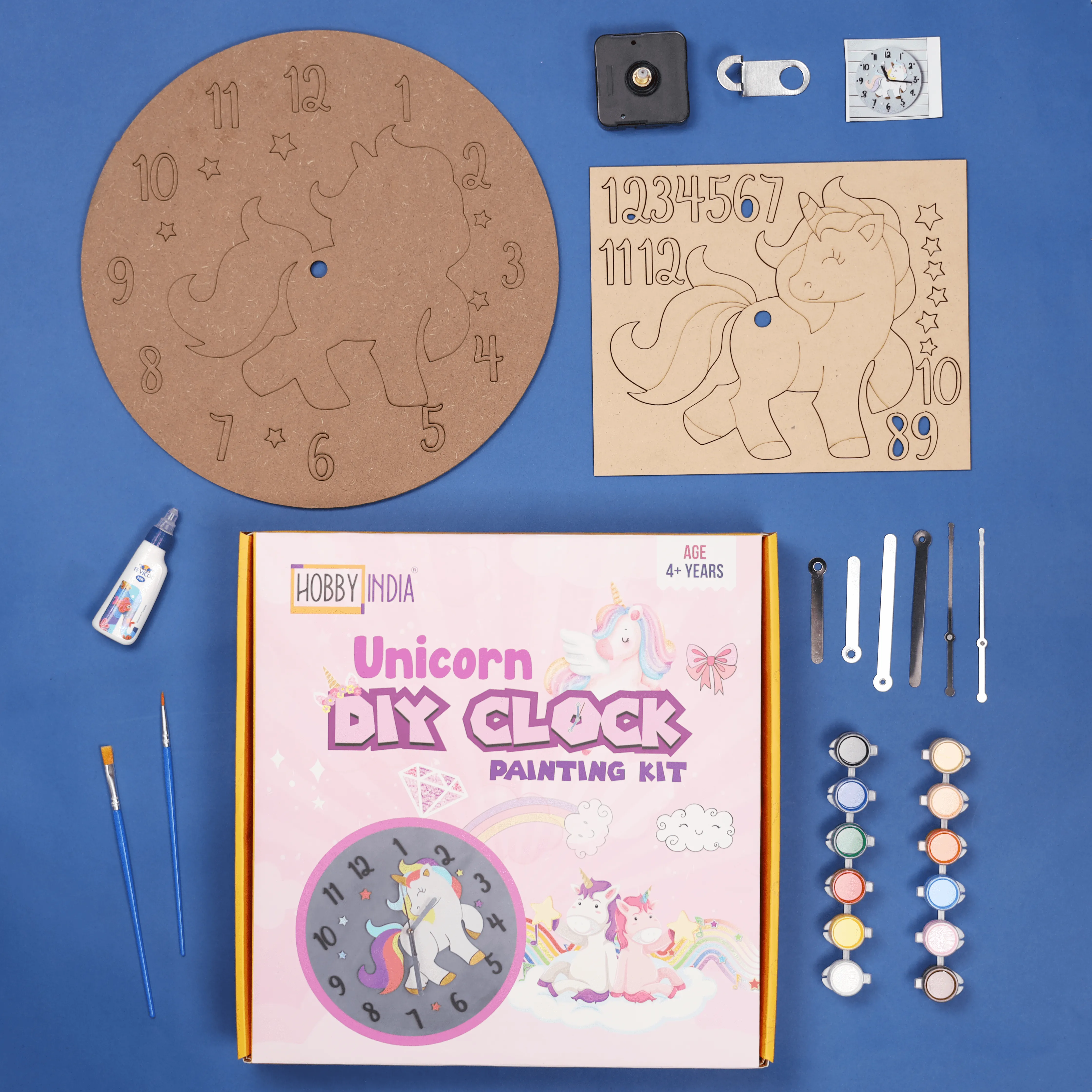 Unicorn Wall Clock DIY Kits