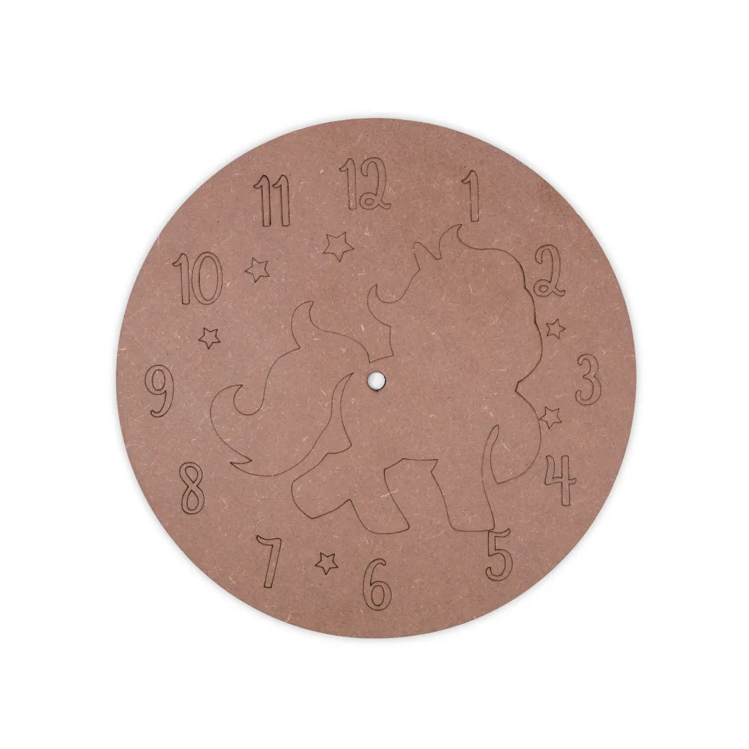 Unicorn Wall Clock DIY Kits