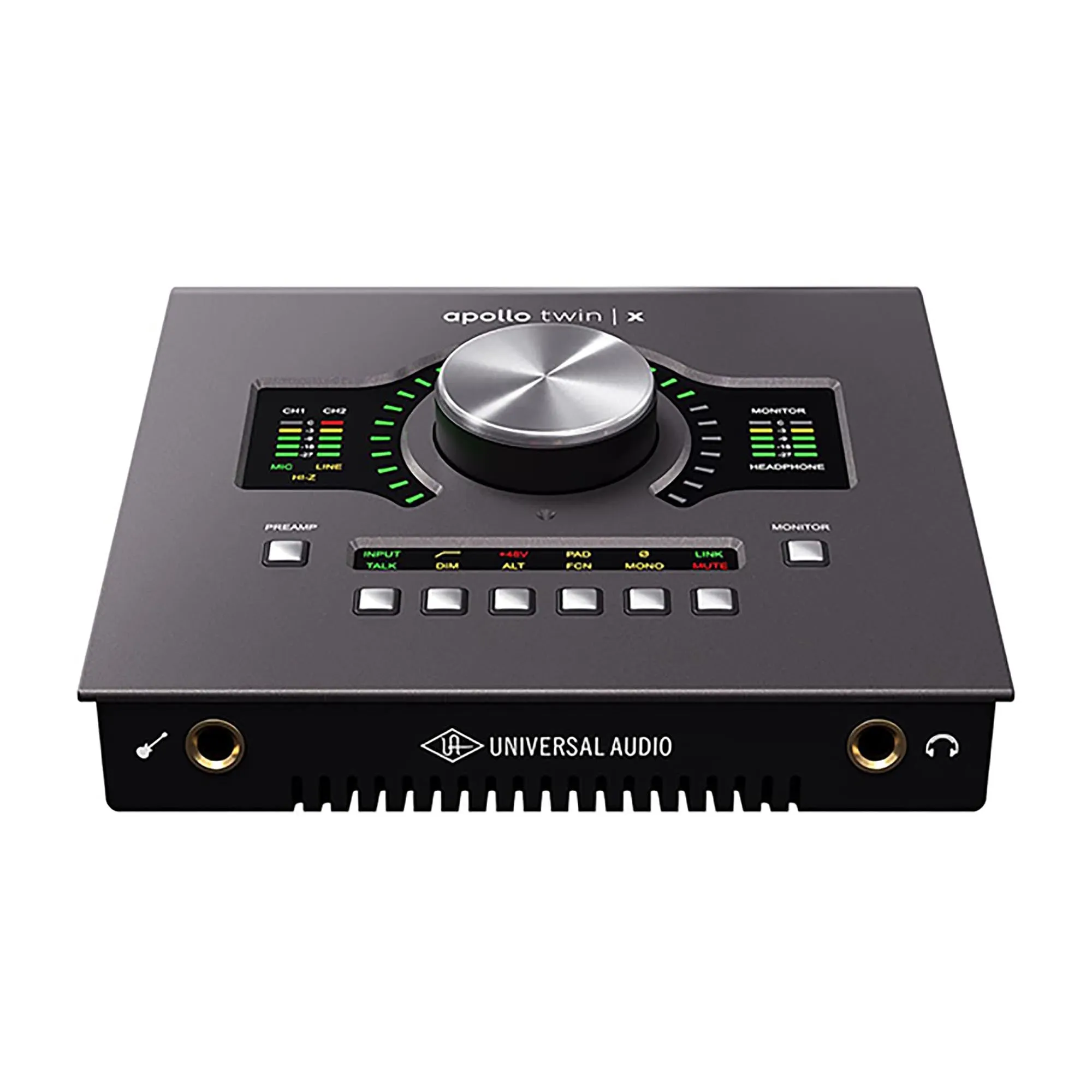 Universal Audio Apollo Twin X Quad Heritage Edition 10x6 Thunderbolt 3 Audio Interface