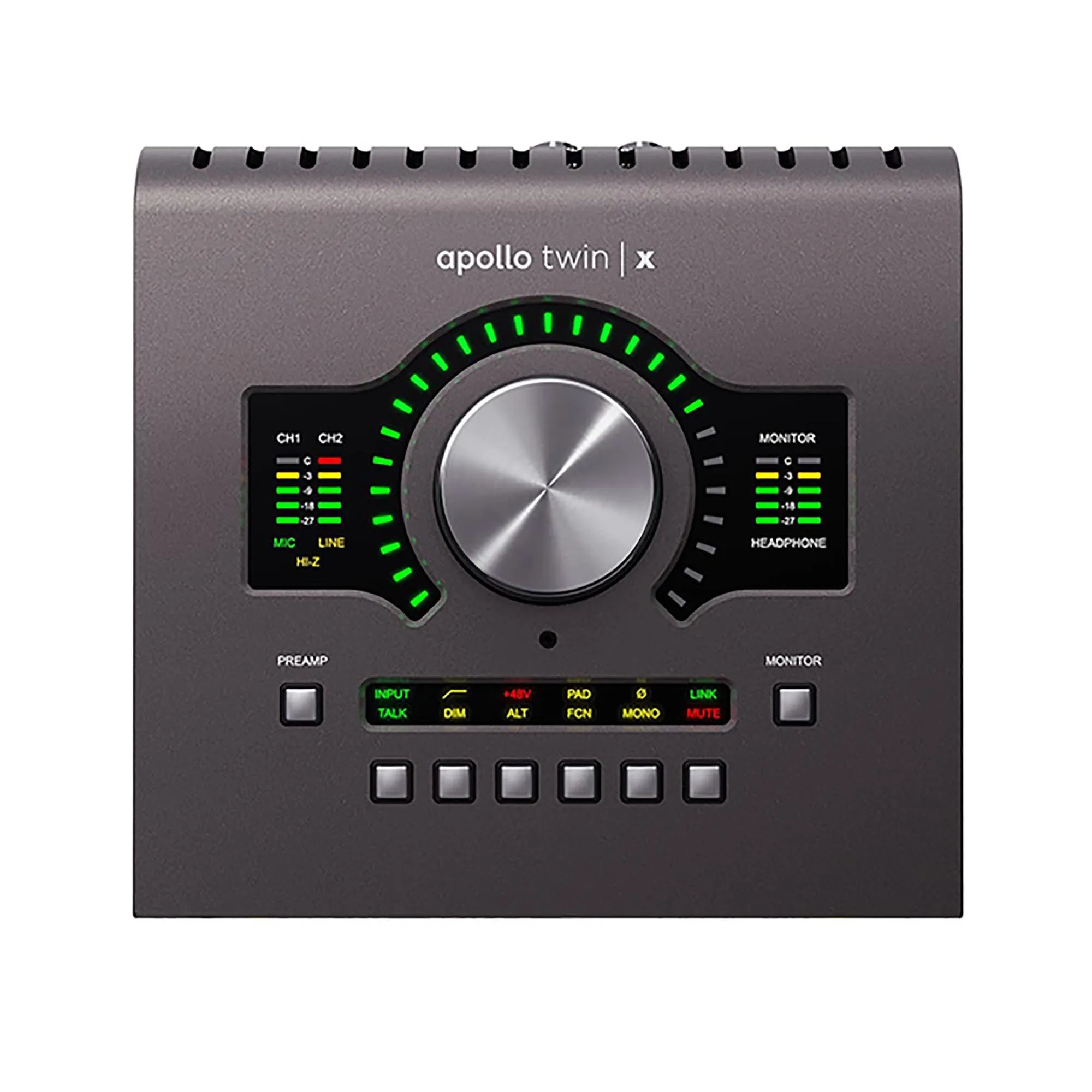 Universal Audio Apollo Twin X Quad Heritage Edition 10x6 Thunderbolt 3 Audio Interface