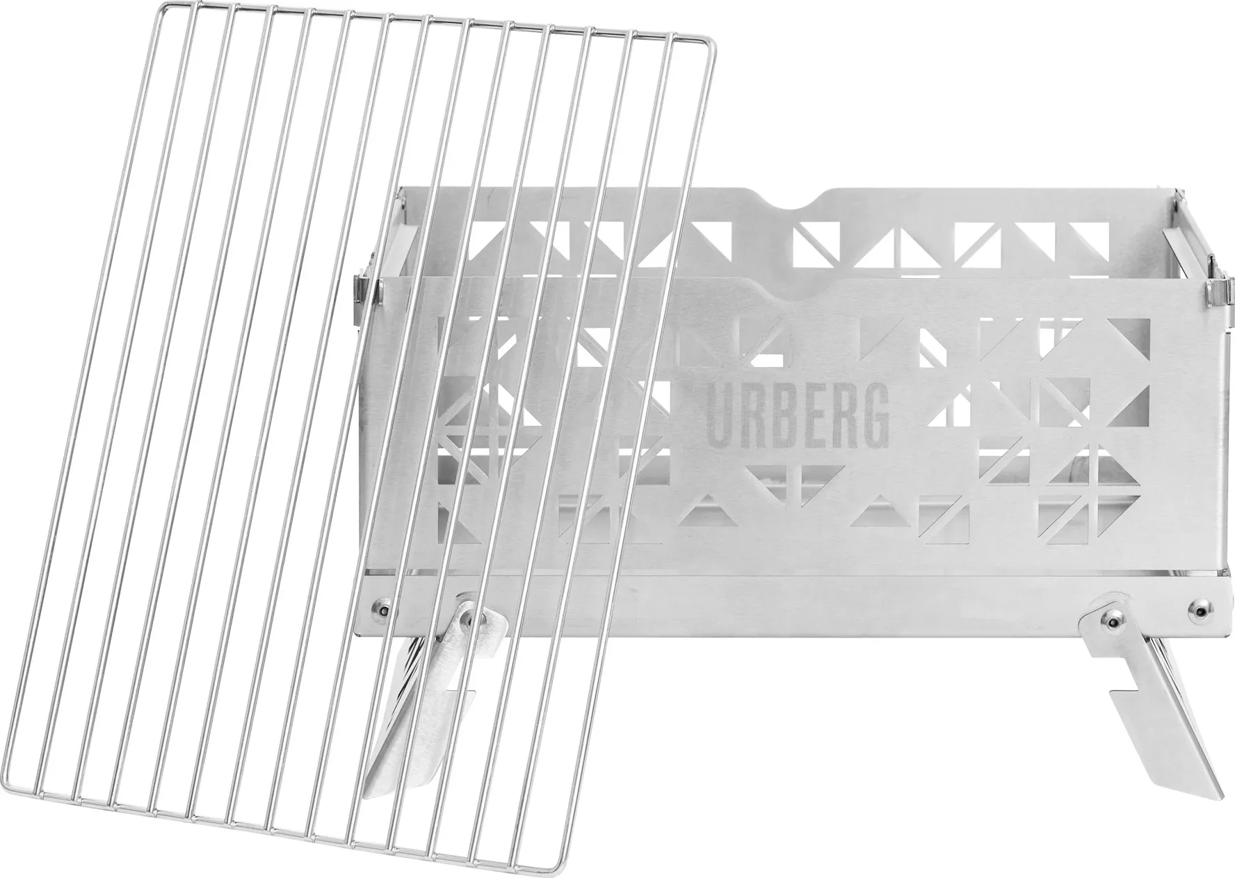Urberg Rogen Portable Wood Stove Stainless | Buy Urberg Rogen Portable Wood Stove Stainless here | Outnorth