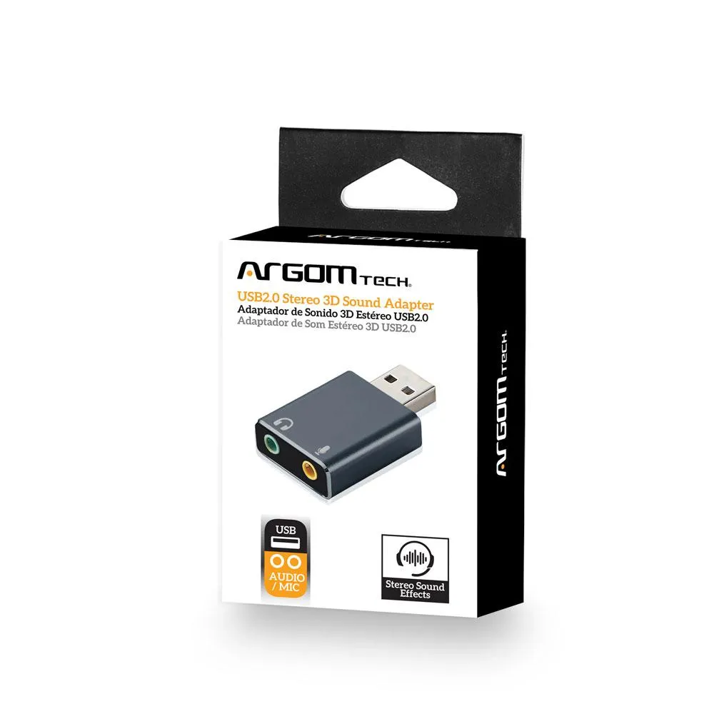 USB2.0 STEREO SOUND CABLE ADAPTER
