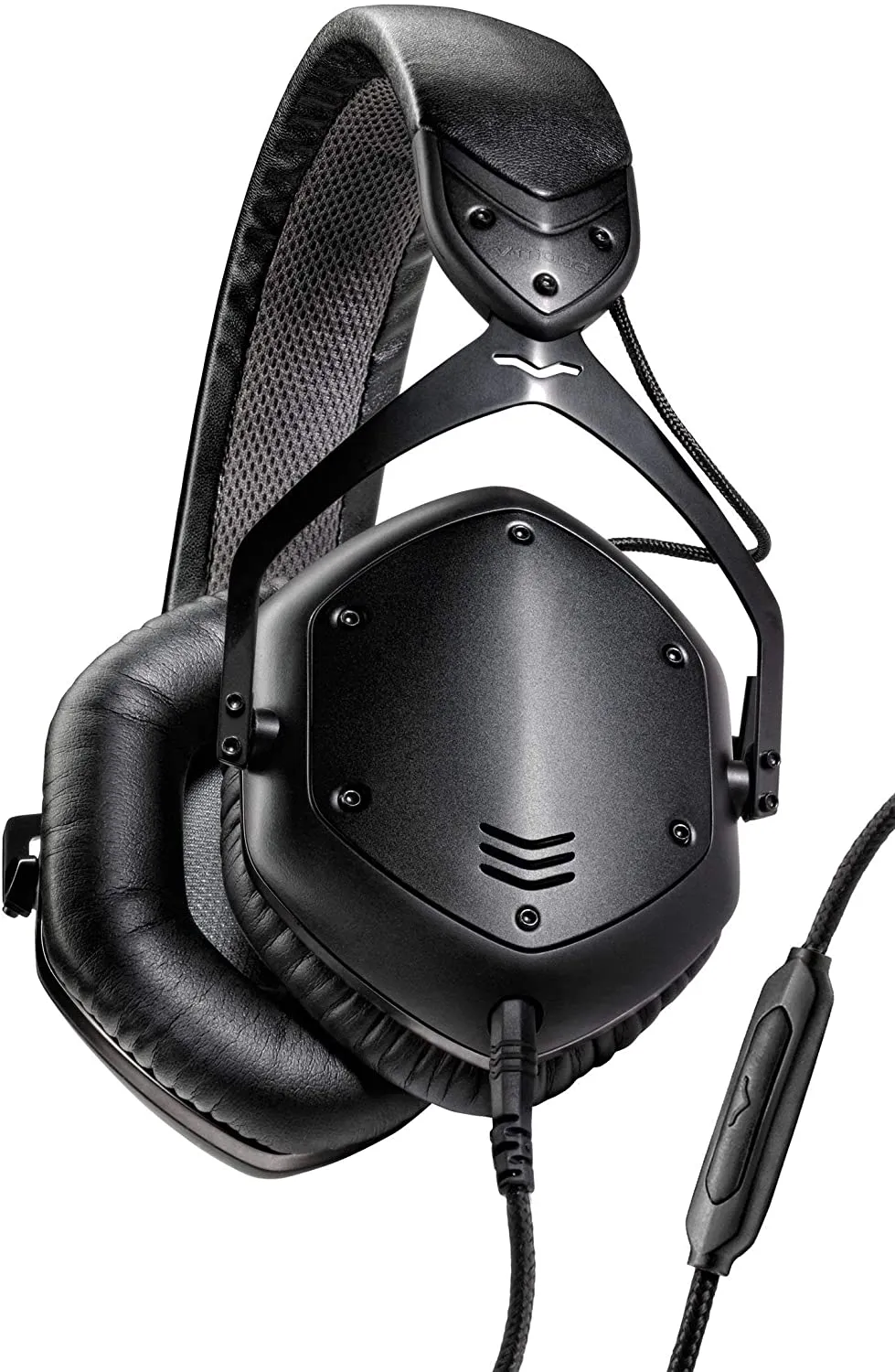 V-Moda Crossfade LP2 Over-Ear Noise Isolating Headphones  Matte Black Metal