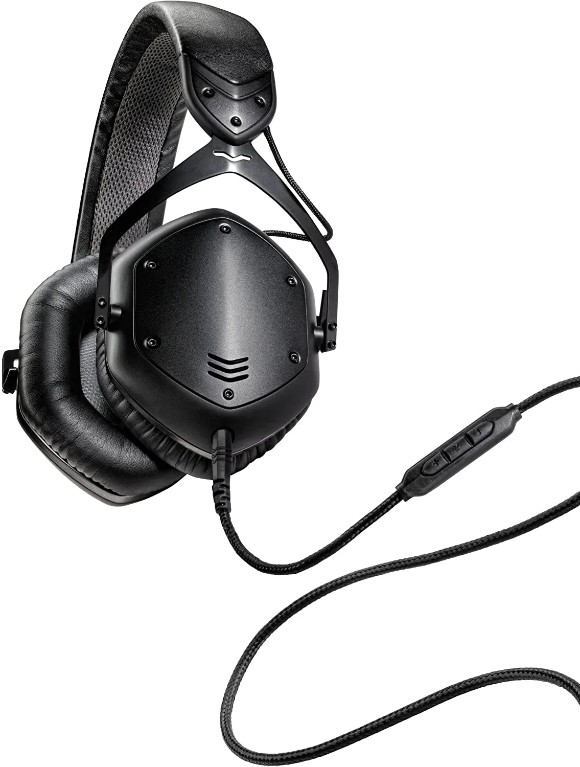 V-Moda Crossfade LP2 Over-Ear Noise Isolating Headphones  Matte Black Metal