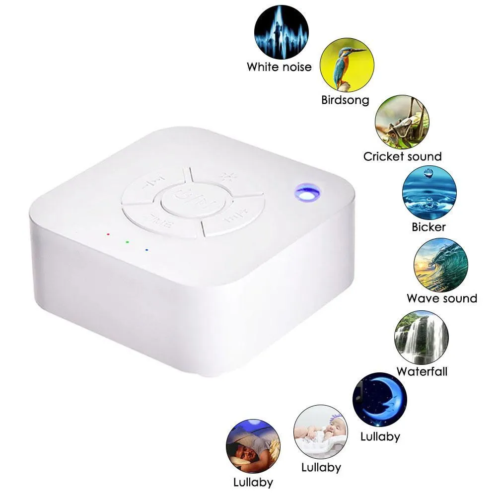White Noise Machine for Baby Sleeping USB Rechargeable
