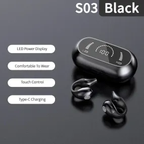 Wireless Bone Conduction Sports Earbuds 5.2
