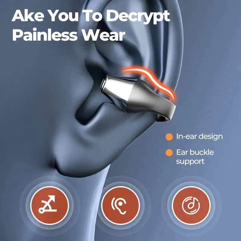 Wireless Bone Conduction Sports Earbuds 5.2
