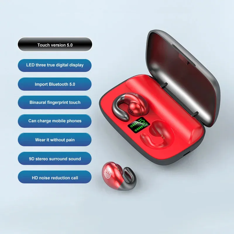 Wireless Bone Conduction Sports Earbuds 5.2