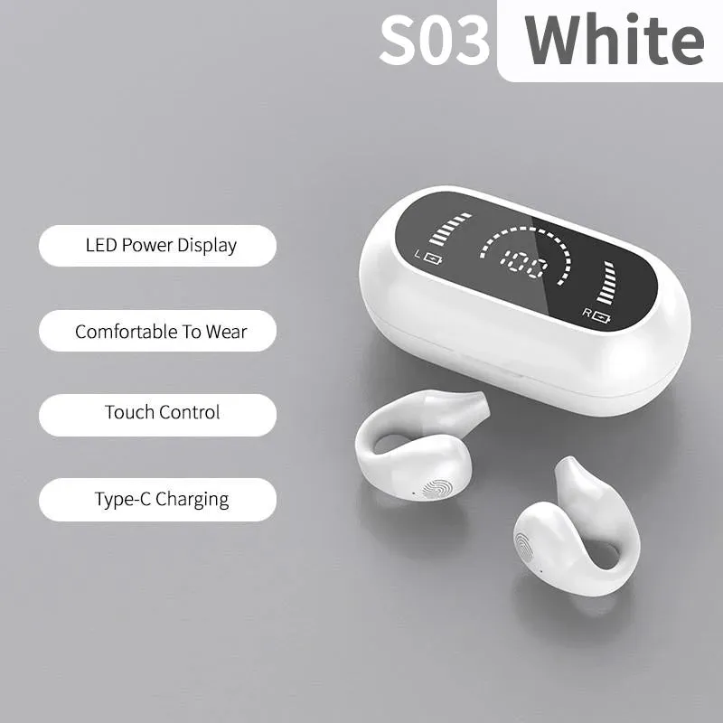 Wireless Bone Conduction Sports Earbuds 5.2