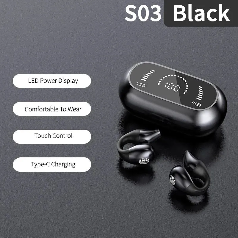 Wireless Bone Conduction Sports Earbuds 5.2