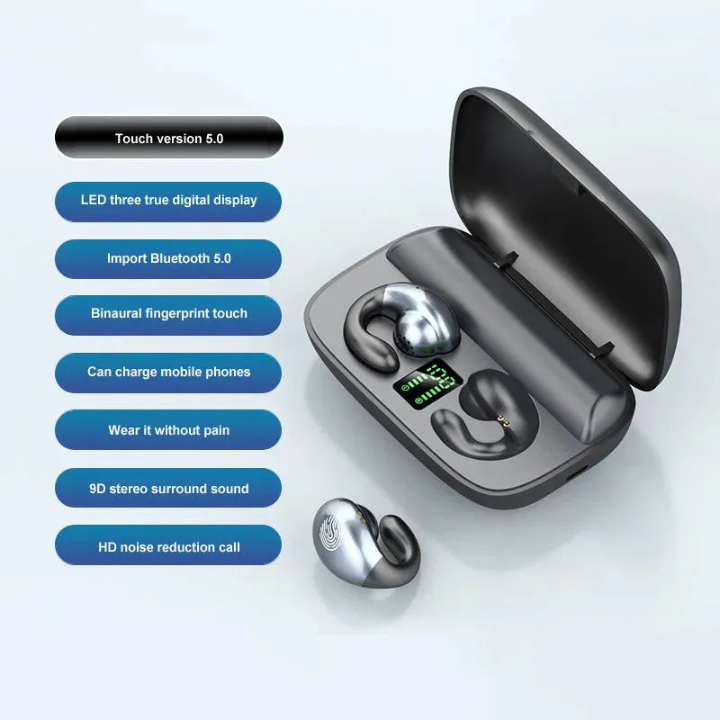 Wireless Bone Conduction Sports Earbuds 5.2