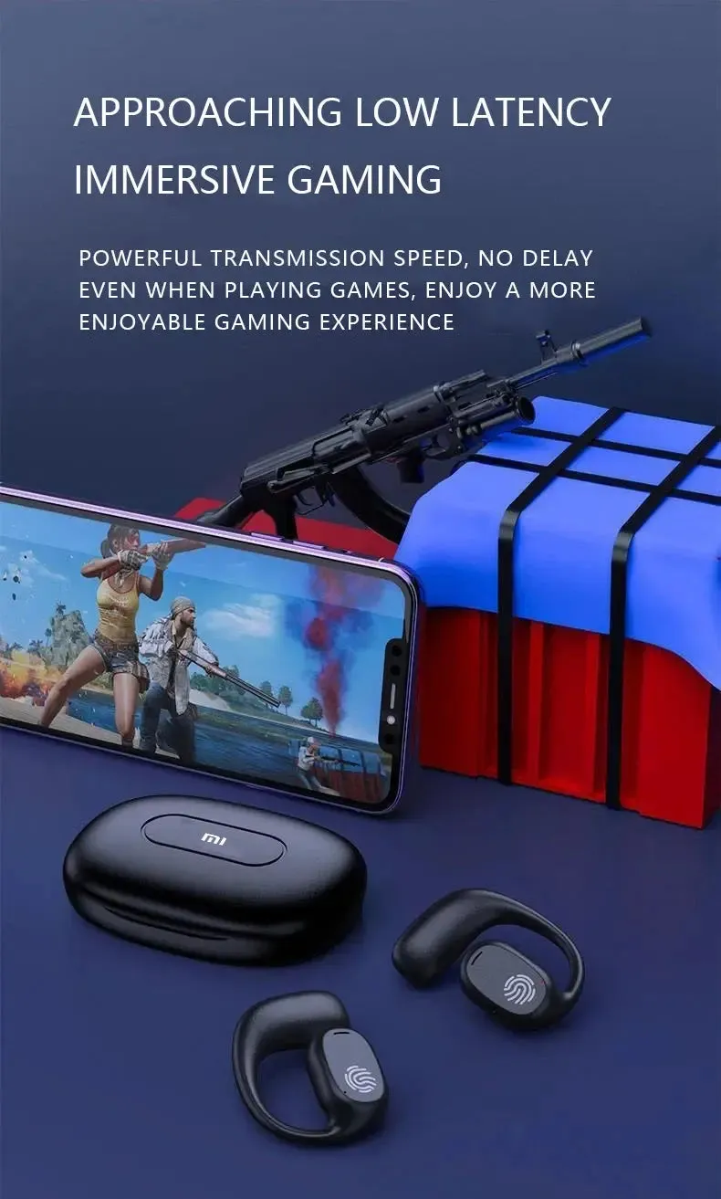 Xiaomi Bluetooth Earphones Noise Reduction Earbuds HiFi Stereo Sound Waterproof Headsets Built-in Mic Touch Control Sport Earbud