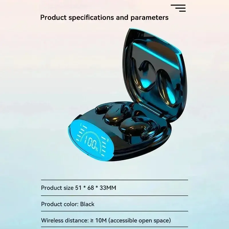 Xiaomi MD528 Sleep Invisible Earbuds Tiny Headphones Noise Cancelling Wireless Headsets Sports Stereo Bluetooth 5.3 Earphone