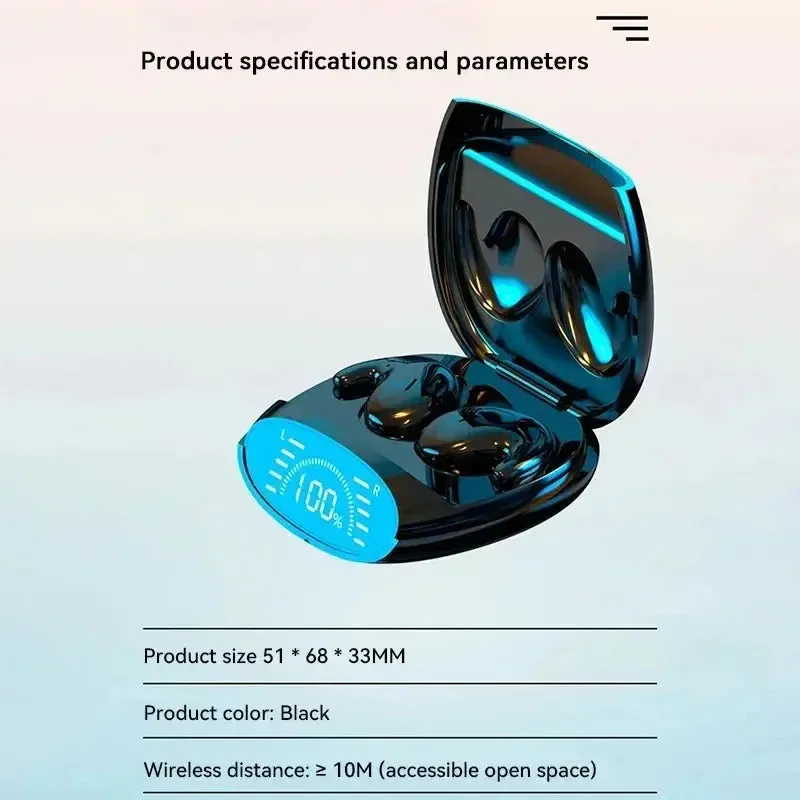 Xiaomi MD528 Sleep Invisible Earbuds Tiny Headphones Noise Cancelling Wireless Headsets Sports Stereo Bluetooth 5.3 Earphone
